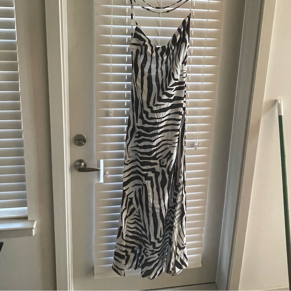 Zebra Print Dress